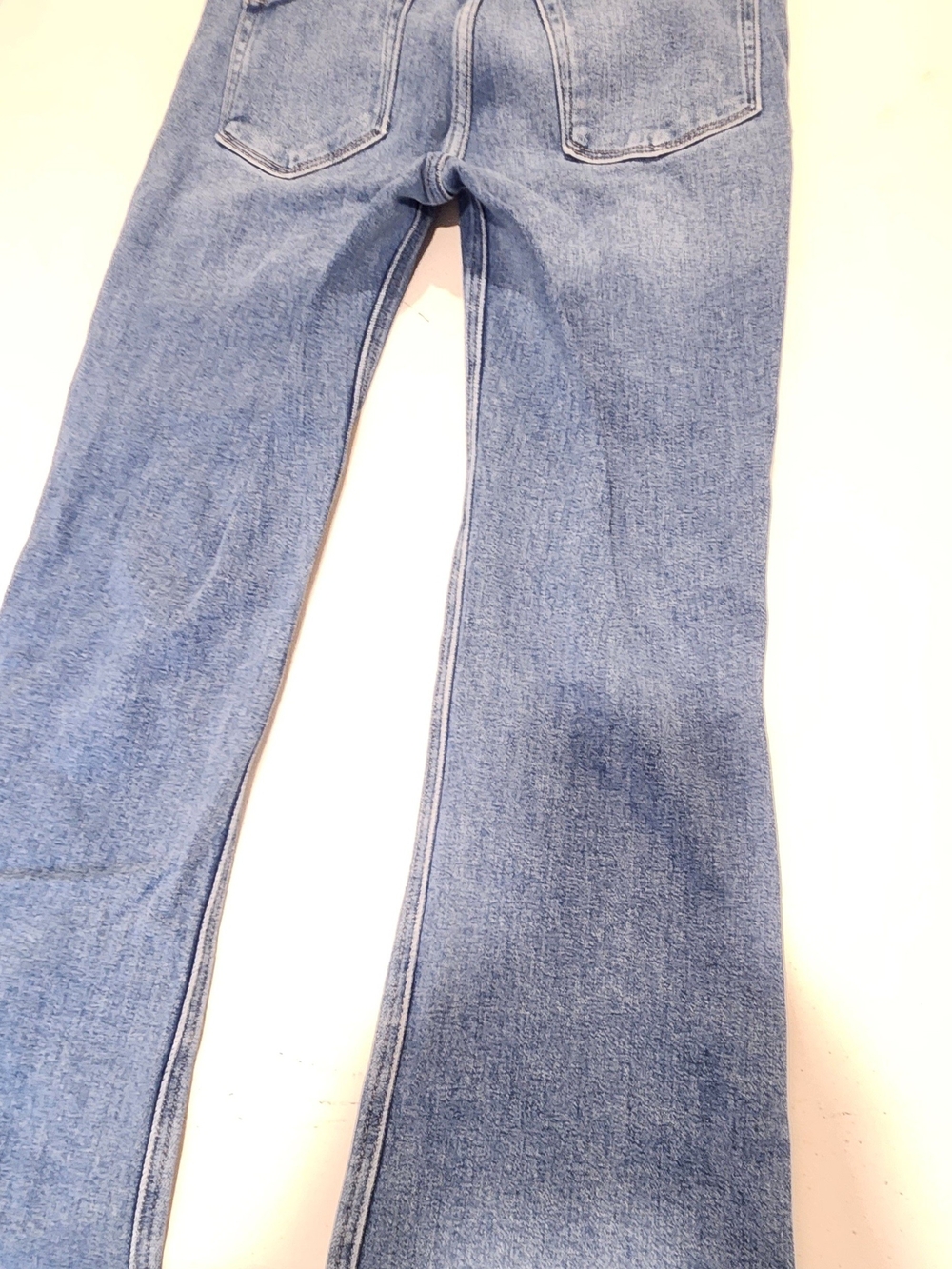 Just USA Light Blue Flare Wide-Leg Jeans